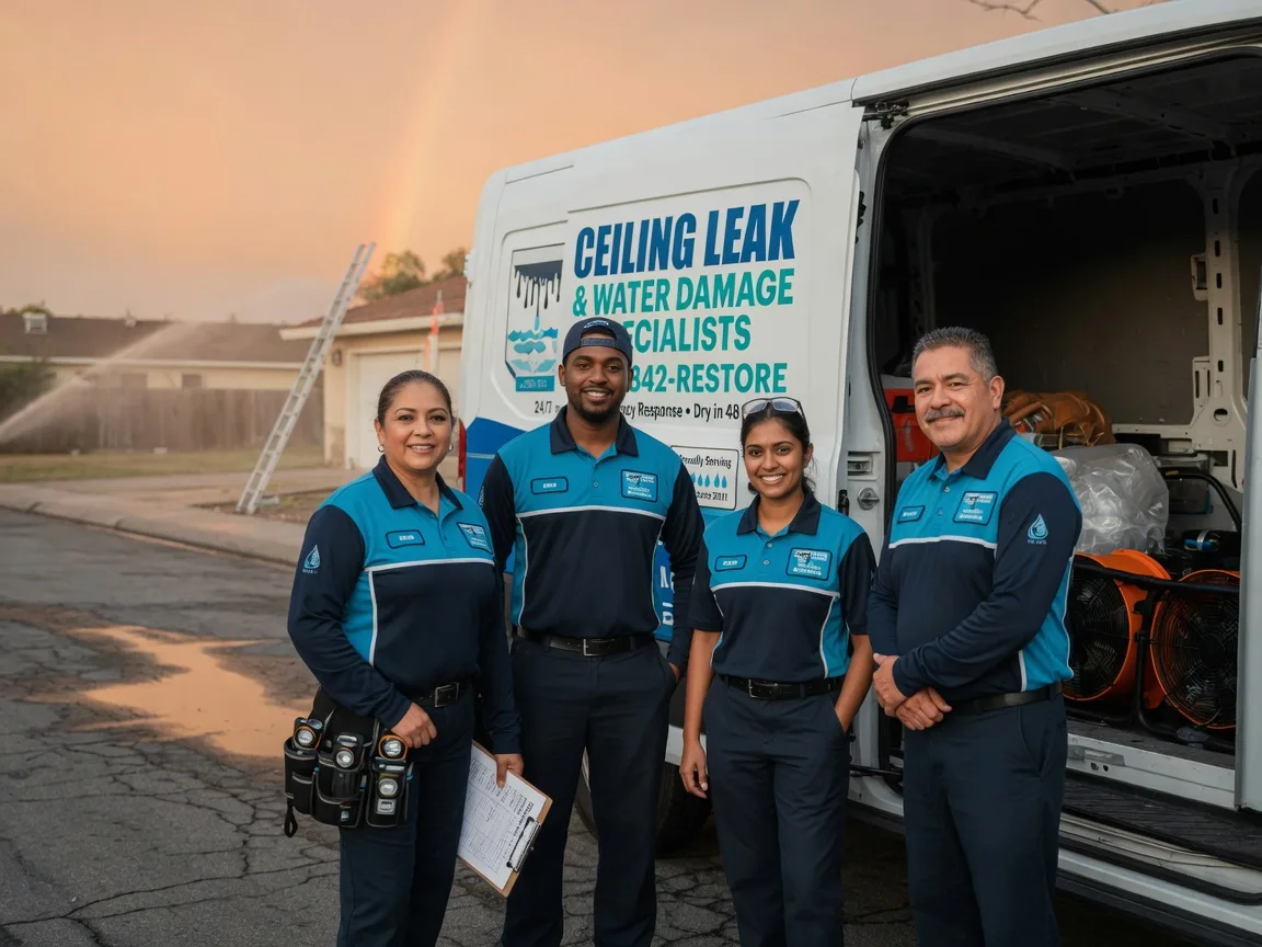 Ceiling Leak Cleanup company in Orleans, VT